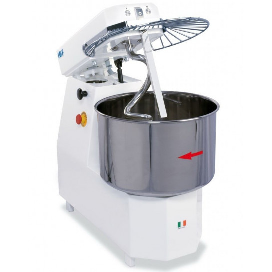 Pétrin à spirale tête relevable IGF 33 L 25 kg de pâte mono 2200TR/S25M ou tri 2200TR/S252 Pétrin à spirale tête relevable IGF 33 L 25 kg de pâte mono 2200TR/S25M ou tri 2200TR/S252