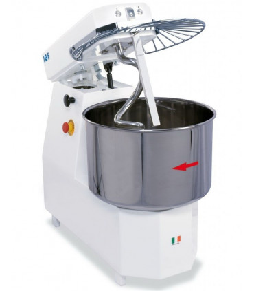 Pétrin spirale IGF 40L tête relevable mono ou tri