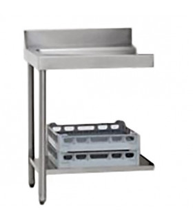 Table de sortie à gauche 70x75x85cm pour lave-vaisselle à capot  - AAL0120 MBM