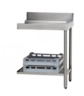 Table de sortie à droite 70x75x85cm pour lave-vaisselle à capot  - AAL0118 MBM