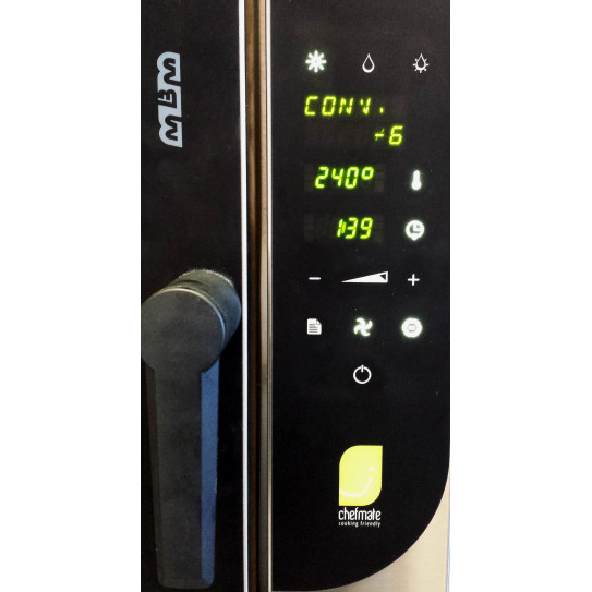 Chefmate panneau de commande sensitive touch four mixte CME6W MBM