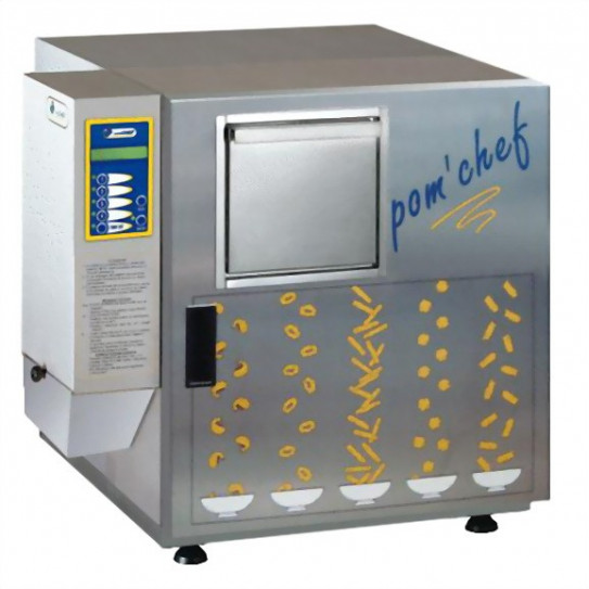 Pom'chef friteuse électrique de bar s'utilise sans hotte - 9L - 600g/cycle de frites - KL3 4,1kW Mono 32 A euroChef