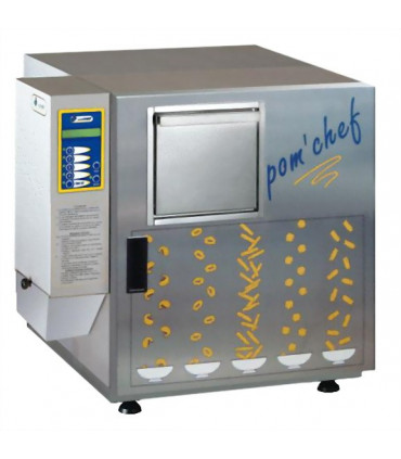 Pom'chef friteuse électrique de bar s'utilise sans hotte - 9L - 600g/cycle de frites - KL3 euroChef Pom'chef friteuse électrique de bar s'utilise sans hotte - 9L - 600g/cycle de frites - KL3 euroChef