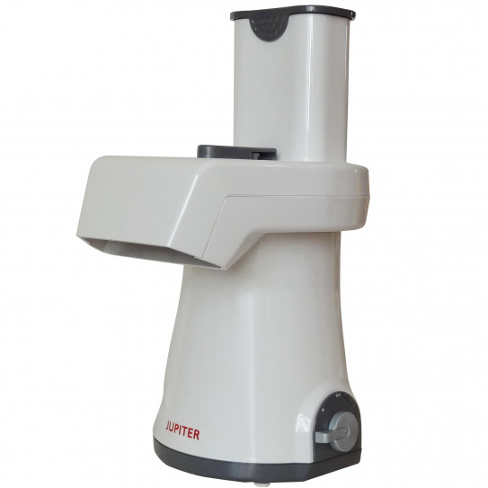 Râpe électrique Jupiter inclus 5 disques coupe, râpe, éminceur, batonnet Ø 150mm 860152 Râpe électrique Jupiter inclus 5 disques coupe, râpe, éminceur, batonnet Ø 150mm 860152