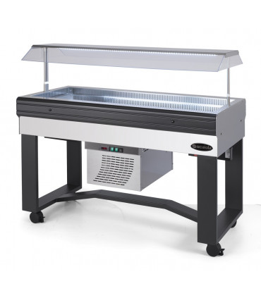 Self buffet froid +3°C/+10°C inox BREAKFAST INOX SCAIOLA Self buffet froid +3°C/+10°C inox BREAKFAST INOX SCAIOLA