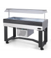 Self buffet froid +3 +10°C inox SCAIOLA