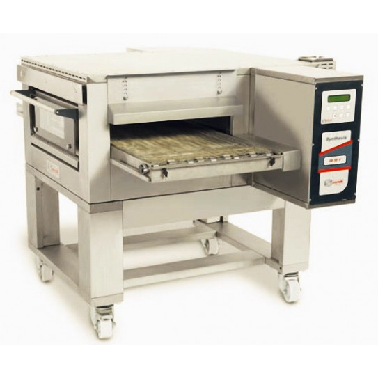 Four pizza à convoyeur gaz tapis 50 cm Zanolli SYNTHESIS 08/50 V PW GAS DIG - 55 pizzas/heure