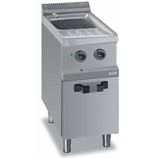 Cuiseur à pâtes électrique 26 L sur coffre DEXION EXPRESS D77EC4SC Cuiseur à pâtes électrique 26 L sur coffre DEXION EXPRESS D77EC4SC