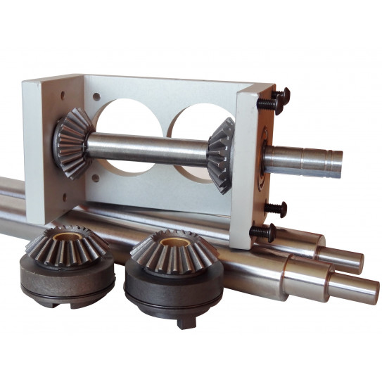 Kit engrenage métallique livré en pièces à monter pour bloc bas Jilo 42 DSA 420 Prismafood 7G010096