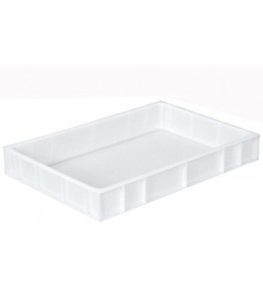 Caisse à pâtons 600x400 x H80 mm Gilac blanc G179441 Caisse à pâtons 600x400 x H80 mm Gilac blanc G179441