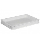 Bac à pâtons 600x400 x H55 mm Gilac blanc