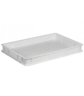 Bac à pâtons 600x400 x H55 mm Gilac blanc