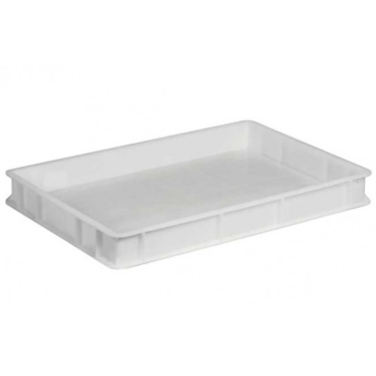Bac à pâtons 600x400 x H55 mm Gilac blanc Bac à pâtons 600x400 x H55 mm Gilac blanc
