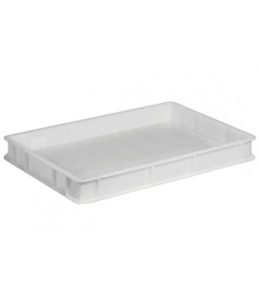 Bac à pâtons 600x400 x H55 mm Gilac blanc Bac à pâtons 600x400 x H55 mm Gilac blanc