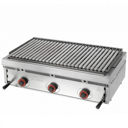 Grill Charcoal gaz 90 Parrilla PBI-90 Mainho pierres volcaniques dim : 90x55x25cm Grill Charcoal gaz 90 Parrilla PBI-90 Mainho pierres volcaniques dim : 90x55x25cm