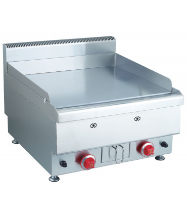 Plaque à snacker gaz 600x650 12 kW tout inox Plaque à snacker gaz 600x650 12 kW tout inox