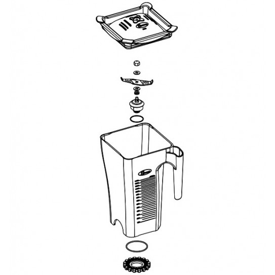 Bol complet Blender Brushless Santos n°62 - 62100 SANTOS