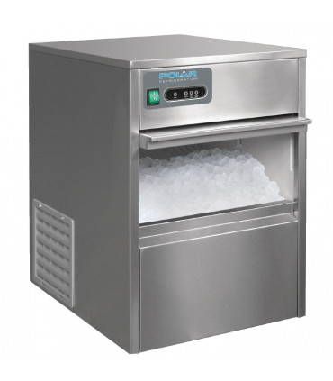 Machine à glaçons professionnelle 20 kg / 24 h refroidissement air - T316 POLAR Machine à glaçons professionnelle 20 kg / 24 h refroidissement air - T316 POLAR