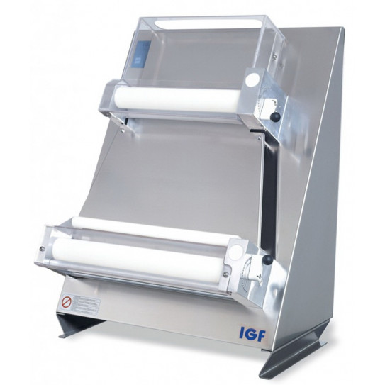 Laminoir pizza renforcé rouleaux parallèles Ø sortie 40 cm IGF 2300/L40P GEMMA INOX Laminoir pizza renforcé rouleaux parallèles Ø sortie 40 cm IGF 2300/L40P GEMMA INOX