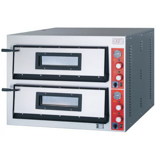 Four pizza électrique GGF 2x6 pizzas 18kW Four pizza électrique GGF 2x6 pizzas 18kW