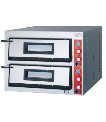 Four pizza électrique GGF 2x6 pizzas 18kW Four pizza électrique GGF 2x6 pizzas 18kW