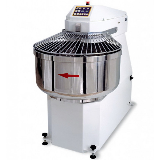 Pétrin spirale 135L 2 vitesses pour 70 à 90 kg de pâtes 2500/S90 IGF