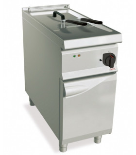 Friteuse électrique 22L 2 paniers 22kW -  40x90x90cm - BERTO'S S900 SE9F22-4MS 13515700