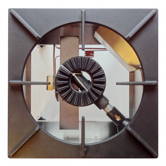 Réchaud bas gaz 500x500x450mm - Puissance brûleur 13kW - NGETL5-50 Nayati original (RGH-50 Diamond) 