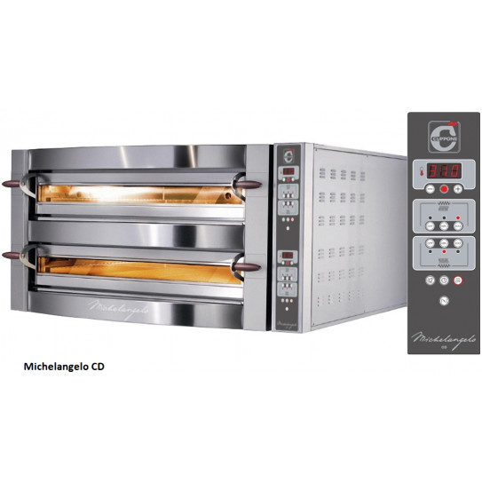 Four pizza électrique Michelangelo ML635L/2-CD Numérique Cuppone