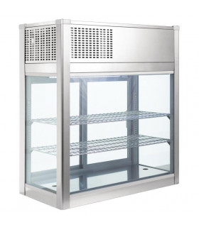 Vitrine réfrigérée, ventilée pâtisserie, sandwiche à poser 160 L - GH463 POLAR