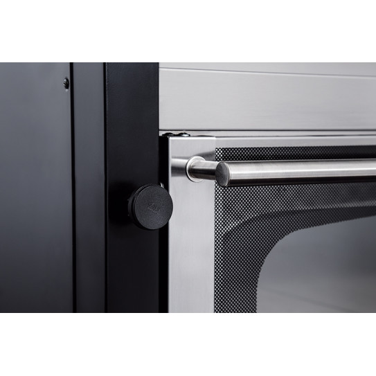 Four Pizzas électrique 2x6 pizzas SUPERIOR XL66 GLASS détail manette oura