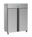Armoire froide Tropicalisée négative GN2/1 AIG1400BT 2 portes inox 1315L