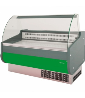 Vitrine de présentation réfrigérée 2 mètres