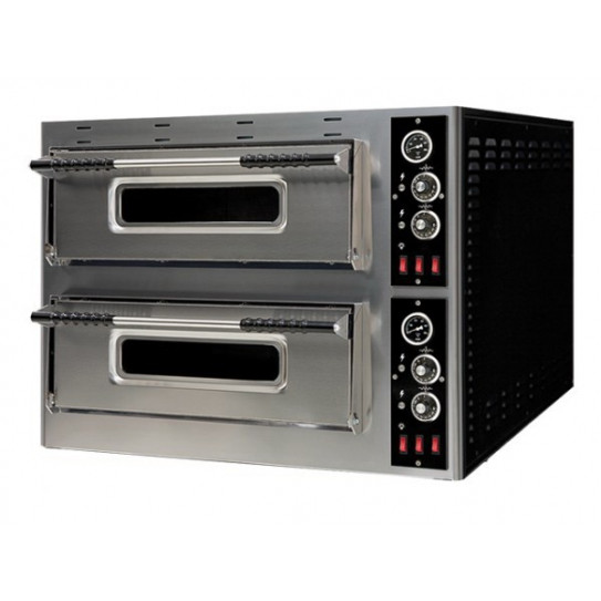 Four Pizza électrique 2x6 pizzas BASIC XL66 - 18kW
