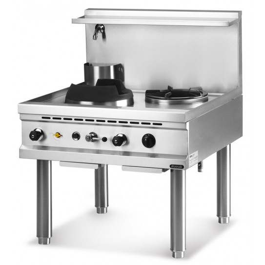 Wok 2 brûleurs gaz sur piétement NGWR 9-90 Nayati Wok 2 brûleurs gaz sur piétement NGWR 9-90 Nayati