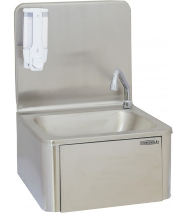 Lave-mains inox à commande fémorale grand dosseret CLV1 CASSELIN Lave-mains inox à commande fémorale grand dosseret CLV1 CASSELIN