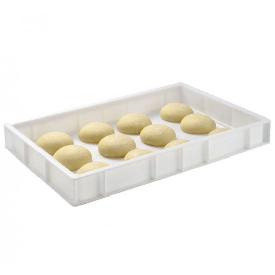 Bac à pâtons 600x400 x H80 mm G179421 Gilac 12 pâtons/bac