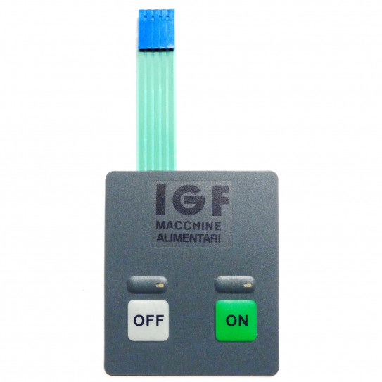 Clavier ON / OFF pour façonneuse pizza IGF 2300/L40 et 2300/L30 - 2300/L30Z06 et 2300/L40Z06 Clavier ON / OFF pour façonneuse pizza IGF 2300/L40 et 2300/L30 - 2300/L30Z06 et 2300/L40Z06