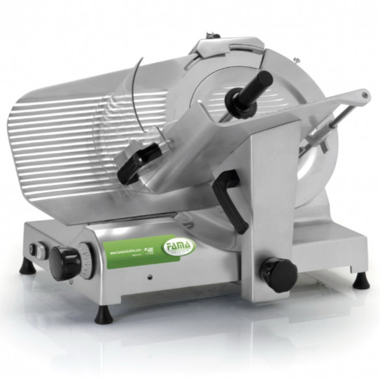 Trancheuse professionnelle FAMA Ø 350 mm avec affûteur FA353 CE Trancheuse professionnelle FAMA Ø 350 mm avec affûteur FA353 CE