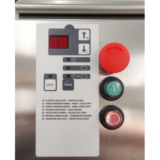 Commandes 3 modes diviseuse P40 VELMA Pastaline