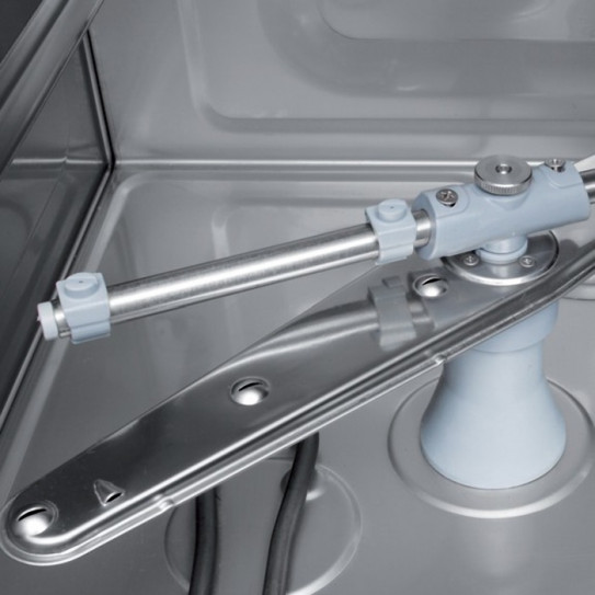 Lave-verres 35x35 STEEL330 STEELTECH bras rotatif de lavage inférieur en inox