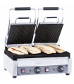Grill Panini double Premium Rainurée 2,9 kW