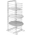 Rack Pizza Pan Ø 26 to Ø 36 cm max 15 Slot AC-PRO