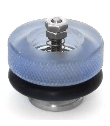 Embase polycarbonate de vis régulateur d'air V2A + joint torique pour Machine Chantilly Mussana 20210020 Embase polycarbonate de vis régulateur d'air V2A + joint torique pour Machine Chantilly Mussana 20210020