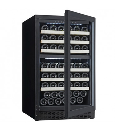 Cave à vins maxi 78 bouteilles de Ø 75 mm - CAV88D L2G Cave à vins maxi 78 bouteilles de Ø 75 mm - CAV88D L2G