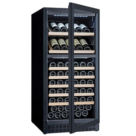 Cave à vins maxi 102 bouteilles de Ø 75 mm - CAV120D L2G Cave à vins maxi 102 bouteilles de Ø 75 mm - CAV120D L2G