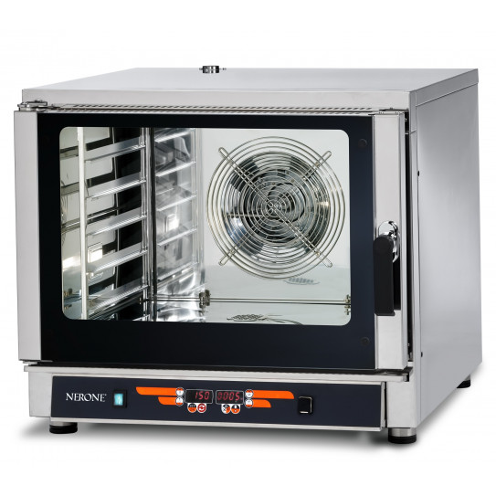 Four mixte 5 niveaux 60x40 ou GN1/1 vapeur à injection directe VESUVE 5TG NERONE VULCAIN-5 Four mixte 5 niveaux 60x40 ou GN1/1 vapeur à injection directe VESUVE 5TG NERONE VULCAIN-5