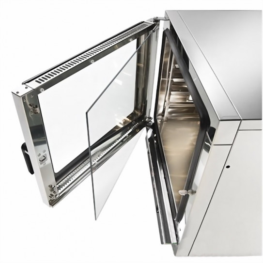 Four mixte 6 niveaux 60x40 ou GN1/1 vapeur à injection directe VESUVE 6TG NERONE VULCAIN-6