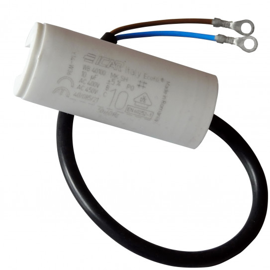 Condensateur 10 µF laminoir 2300 IGF ICAR Italy Ecofill Condensateur 10 µF laminoir 2300 IGF ICAR Italy Ecofill