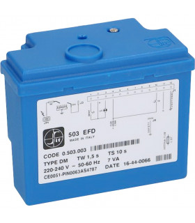 Boitier contrôle d'allumage 503EFD SIT TANDEM pour four pizza gaz CUPPONE GS4, GS6, GS9 91310280